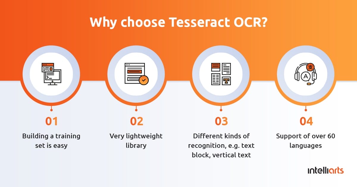 Why choose Tesseract OCR for data extraction