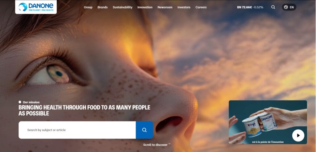 Danone success story