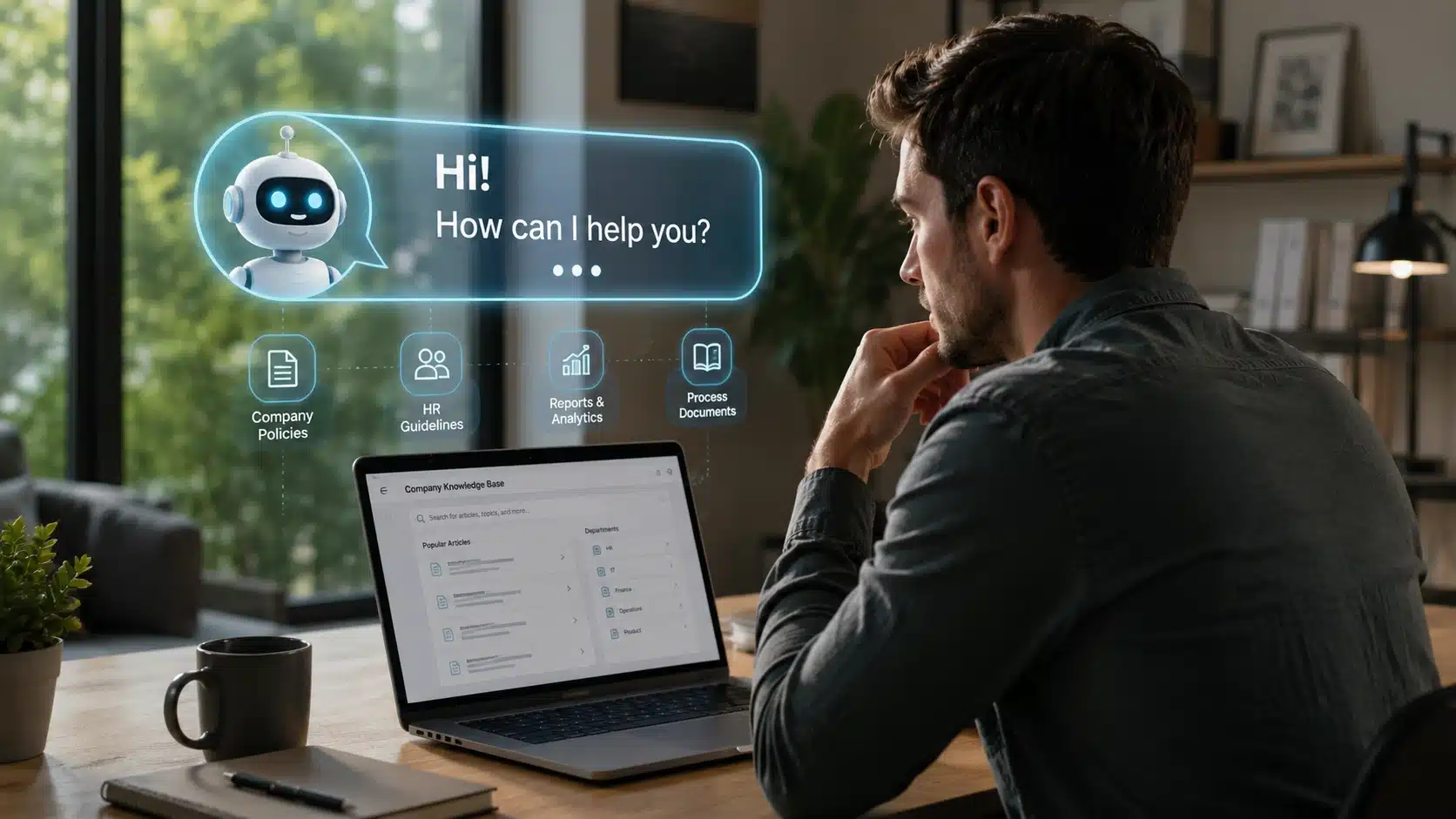 How to Build and Train an AI Knowledge Base Chatbot